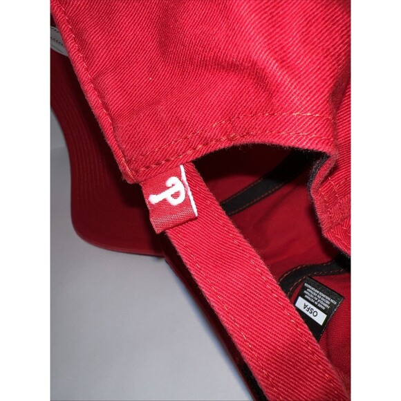 Philadelphia Phillies ‘47 Brand Clean Up Strapback Hat - Picture 6 of 7